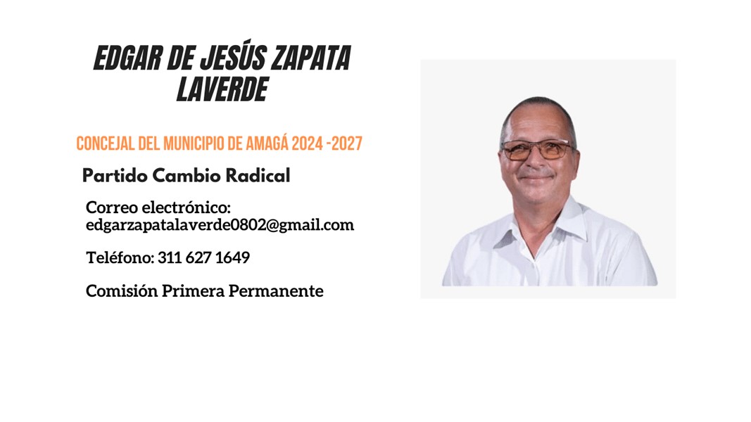 Edgar de Jesus Zapata Laverde